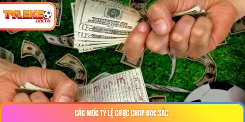 Các mốc tỷ lệ cược chấp đặc sắc